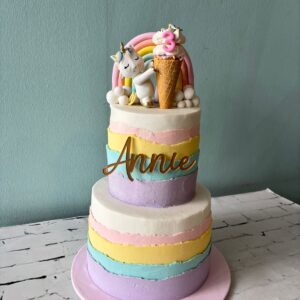 Rainbow Unicorn Cake 13