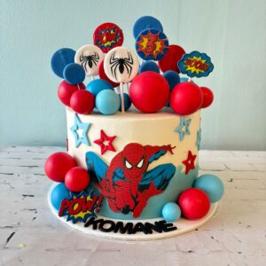 Superhero Cake 8